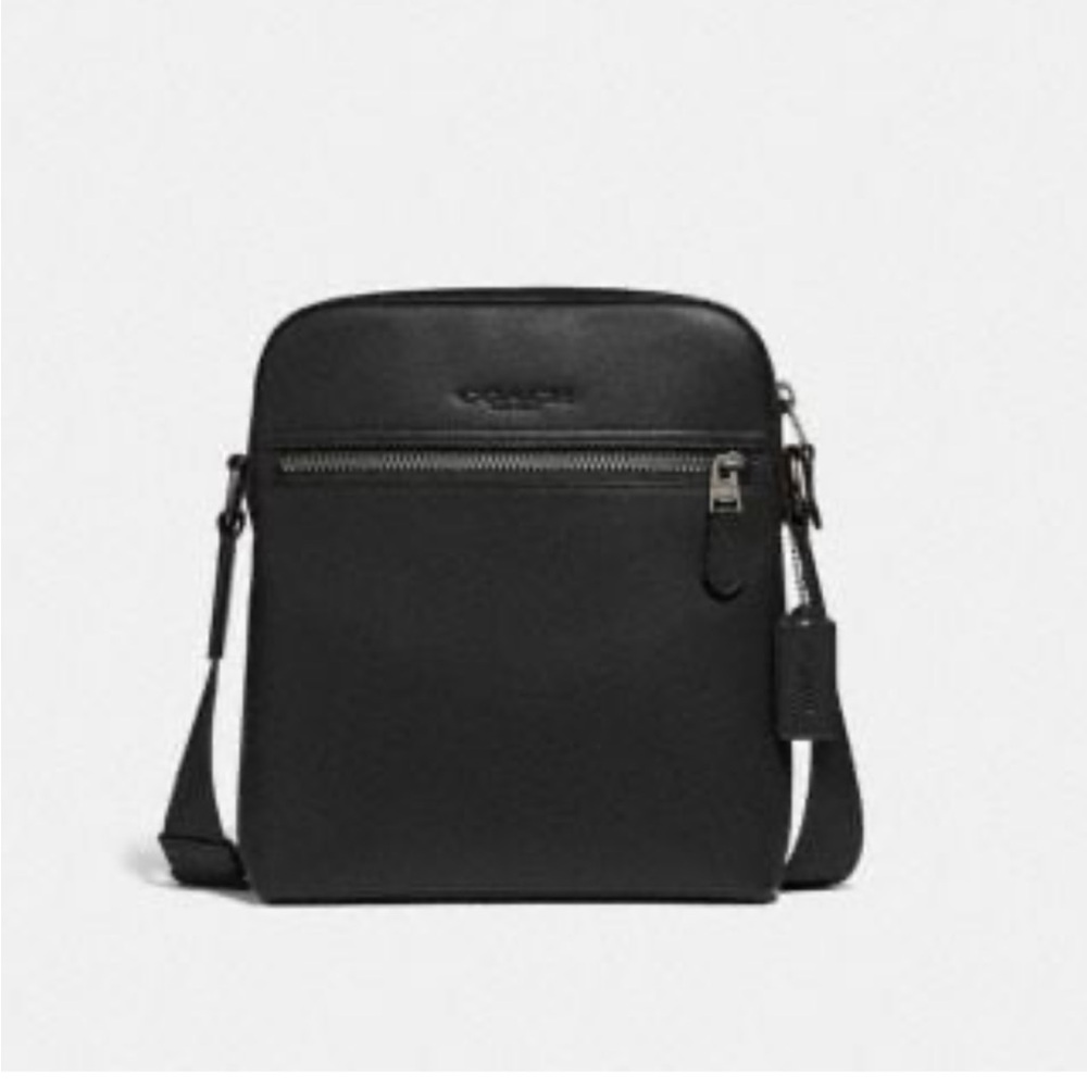 Coach Men’s Houston Flight Smooth Leather Bag NWT